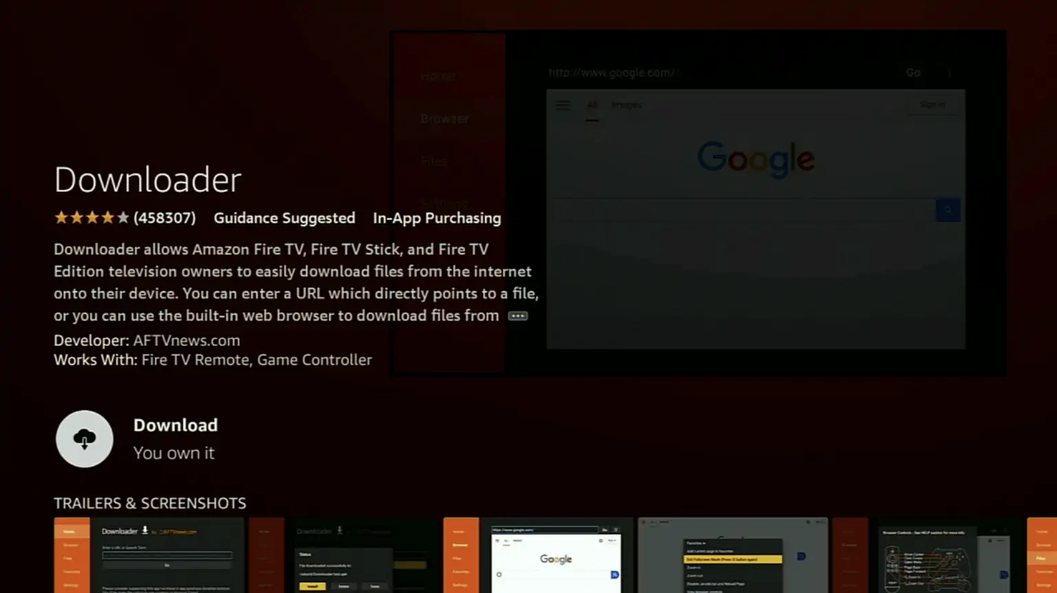 Firestick Remote Home Button